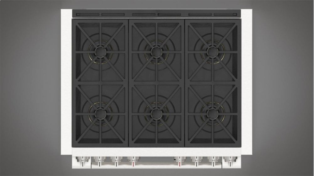 Fulgor Milano F6PDF366S1 36" Dual Fuel Pro Range