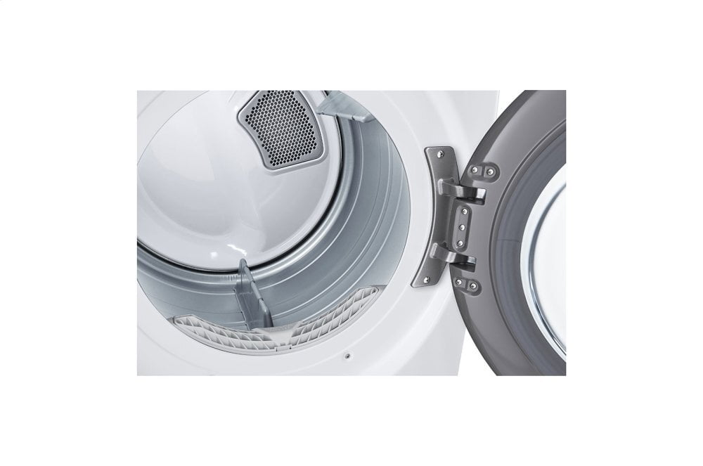 Lg DLGX4001W 7.4 Cu. Ft. Ultra Large Capacity Smart Wi-Fi Enabled Front Load Gas Dryer With Turbosteam™ And Built-In Intelligence