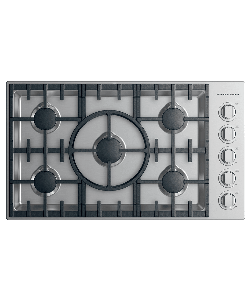 Fisher & Paykel CDV2365HLN Gas Cooktop, 36