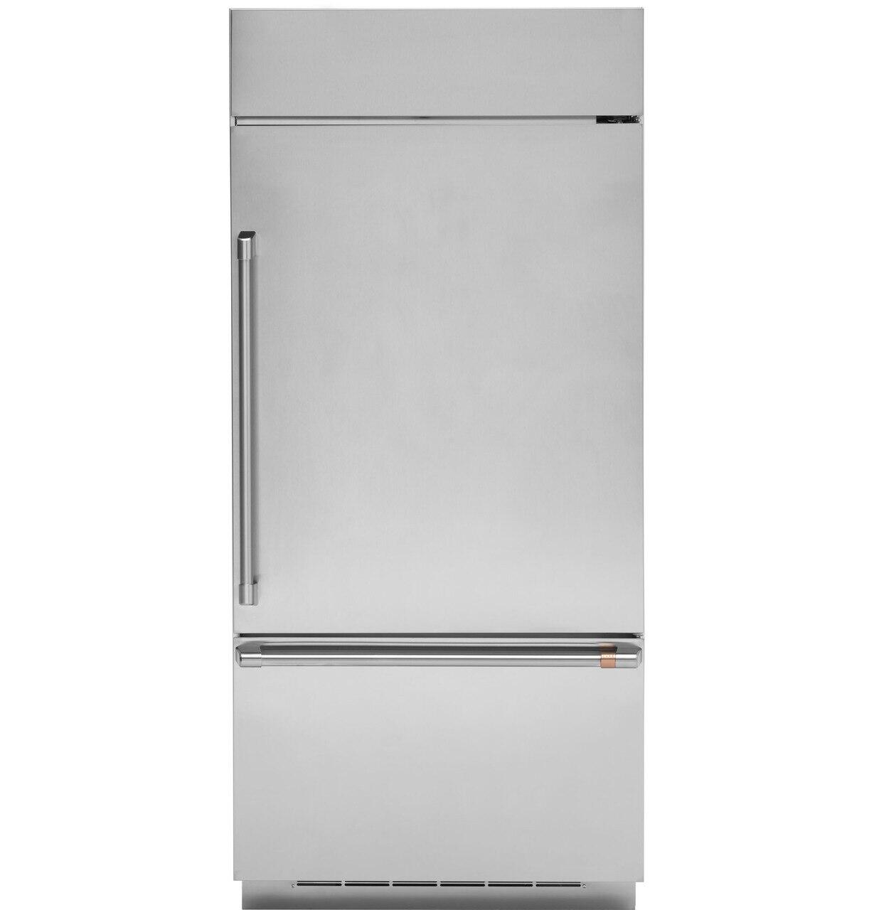 Cafe CDB36RP2PS1 Café™ 21.3 Cu. Ft. Built-In Bottom-Freezer Refrigerator