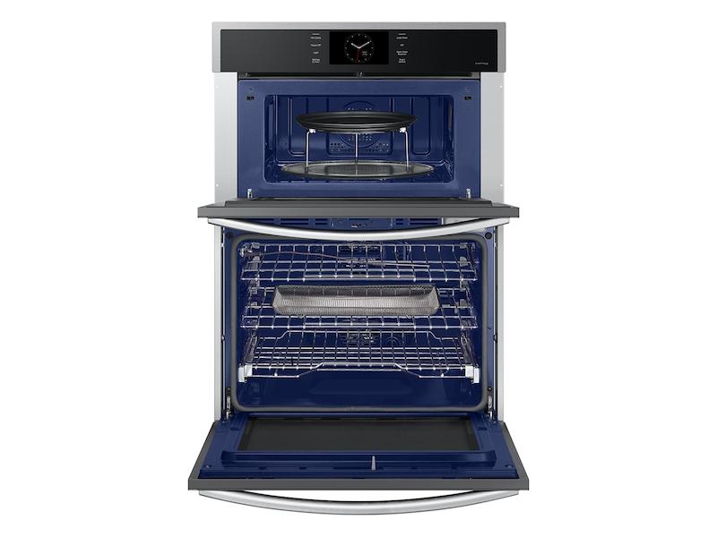 Samsung NQ70CG600DSR 30" Microwave Combination Wall Oven With Steam Cook In Stainless Steel