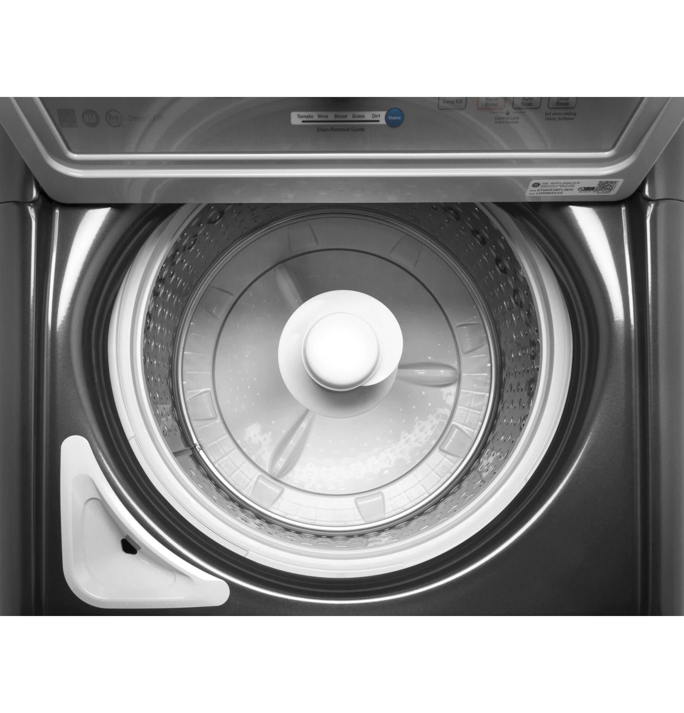 Ge Appliances GTW685BPLDG Ge® 4.5 Cu. Ft. Capacity Washer With Stainless Steel Basket