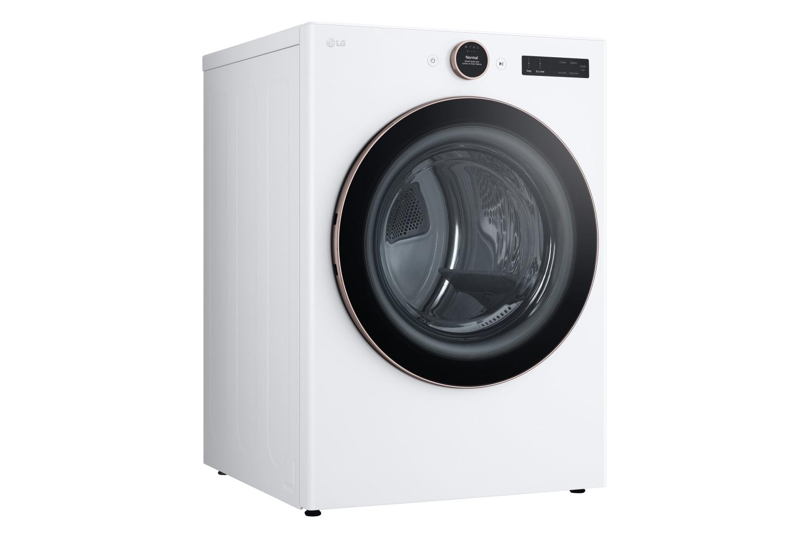 Lg DLGX6501W 7.4 Cu. Ft. Smart Front Load Energy Star Gas Dryer With Sensor Dry & Steam Technology