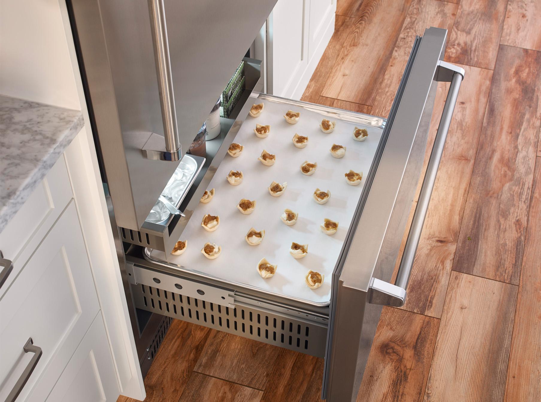 Bluestar BBB36L3 36" Pro Built-In Refrigerator/Freezer Left Hinge