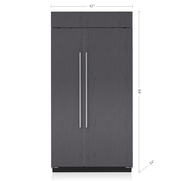 Sub-Zero CL4250SIDO 42" Classic Side-By-Side Refrigerator/Freezer With Internal Dispenser - Panel Ready