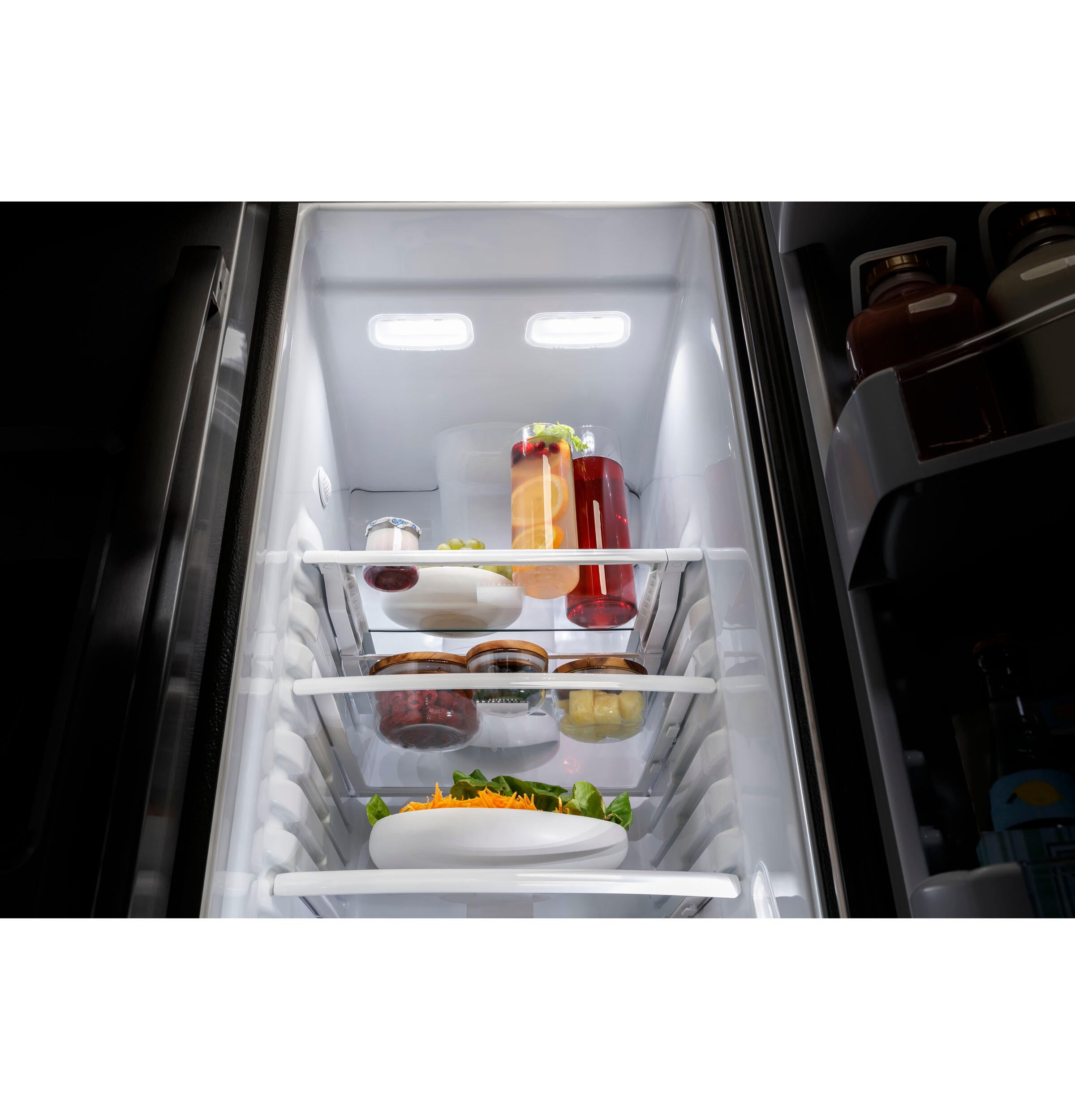 Ge Appliances PZS22MYKFS Ge Profile™ Series 21.9 Cu. Ft. Counter-Depth Side-By-Side Refrigerator