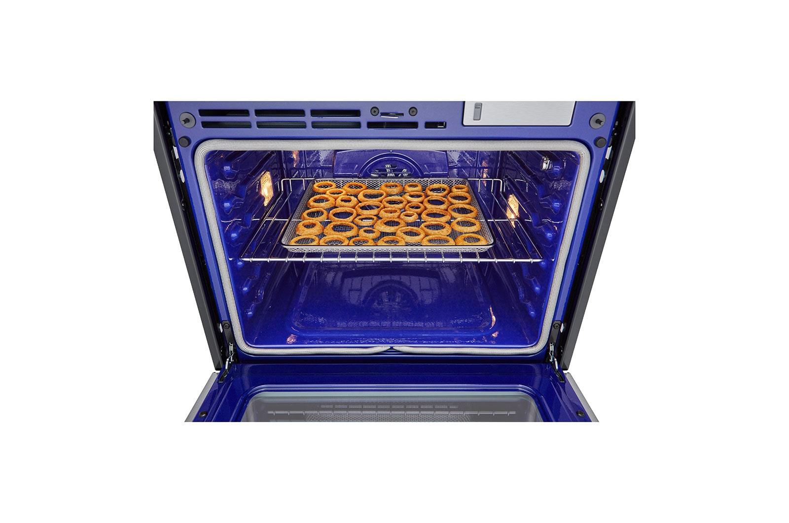 Lg WDEP9427F 9.4 Cu. Ft. Smart Double Wall Oven With Instaview®, True Convection, Air Fry, And Steam Sous Vide