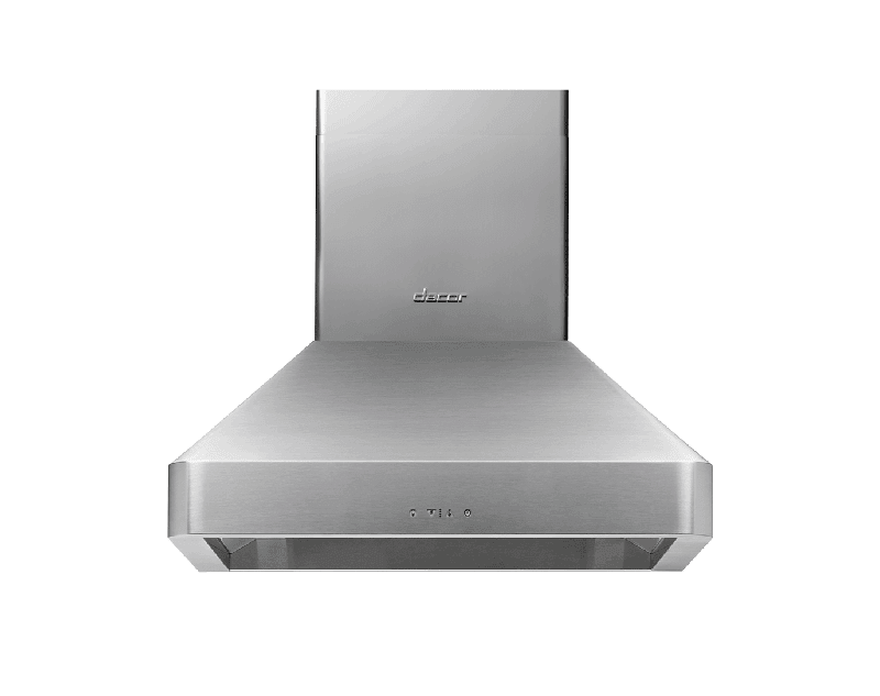 Dacor DHW301 30" Chimney Wall Hood, Silver Stainless Steel
