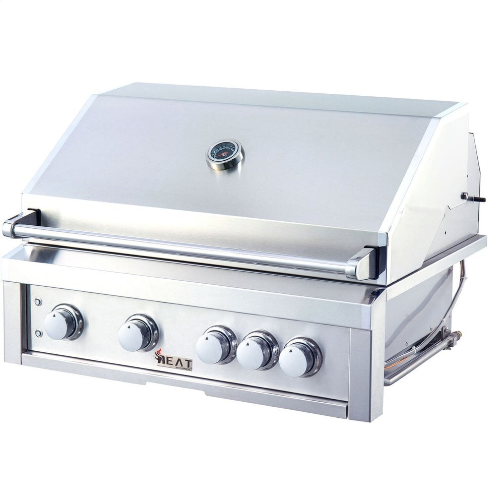 Heat Grills HTGR324NG Heat 32" 4-Burner Gas Grill W/ Infrared Burner - Ng