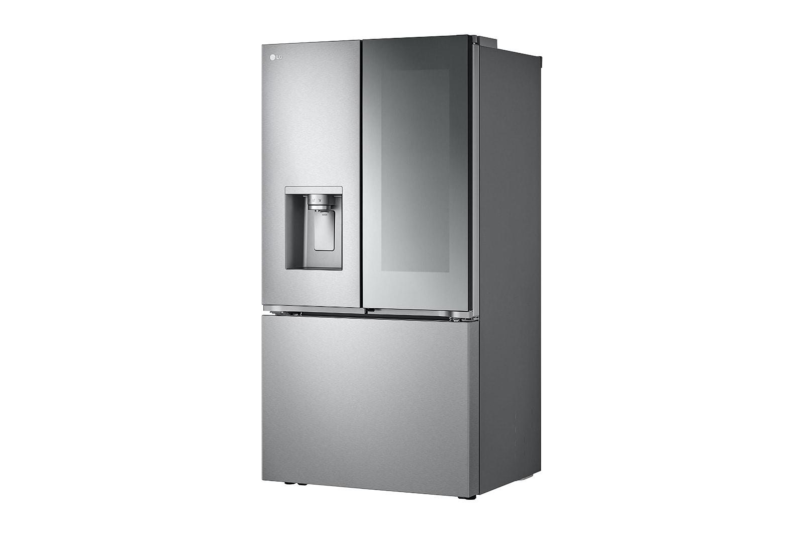 Lg LRYKC2606S 26 Cu. Ft. Smart Mirror Instaview® Counter-Depth Max™ French Door Refrigerator With Four Types Of Ice