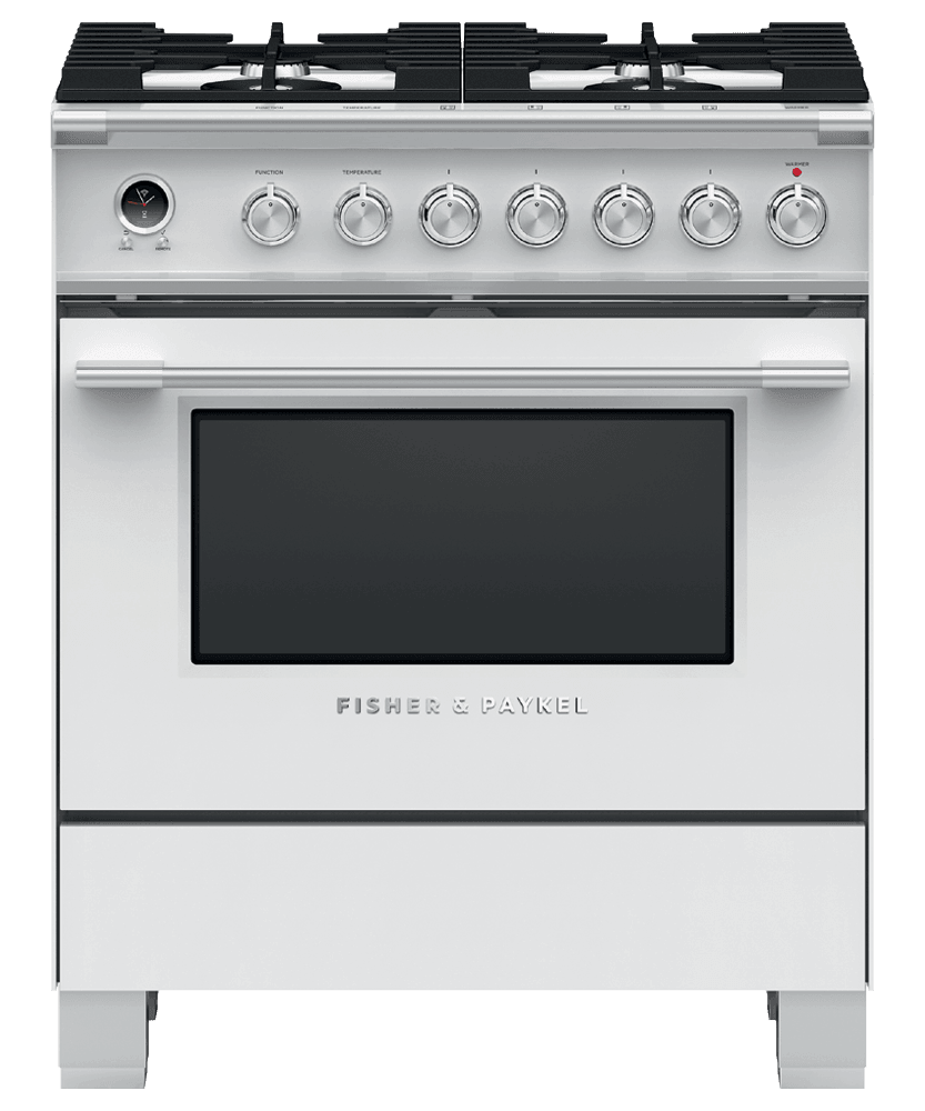 Fisher & Paykel OR30SCG6W1 Dual Fuel Range, 30