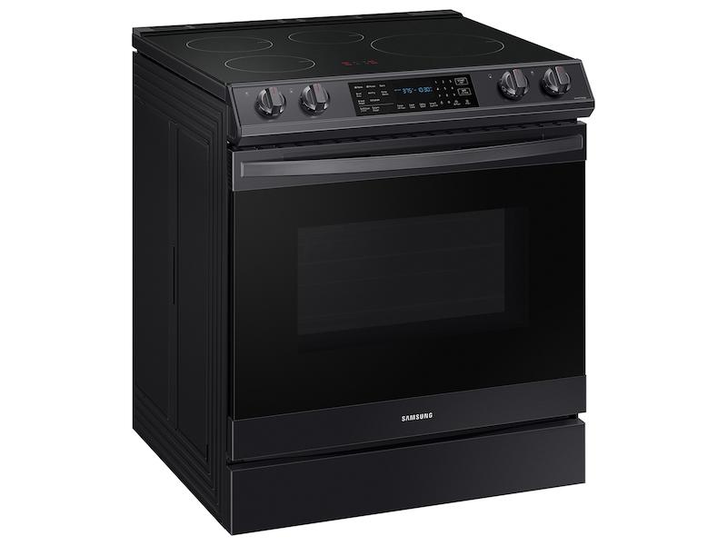 Samsung NE63B8611SG 6.3 Cu. Ft. Smart Instant Heat Induction Slide-In Range With Air Fry & Convection+ In Black Stainless Steel
