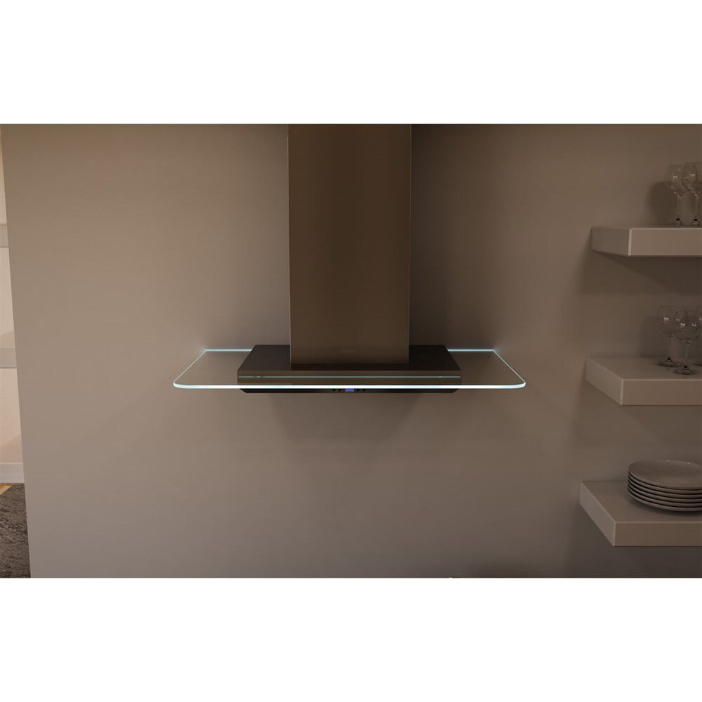 Zephyr ZVOE30AG 30" Verona Wall Hood W/715 Cfm Blower,5 Speed Levels,Act,Dcbl Spprssion