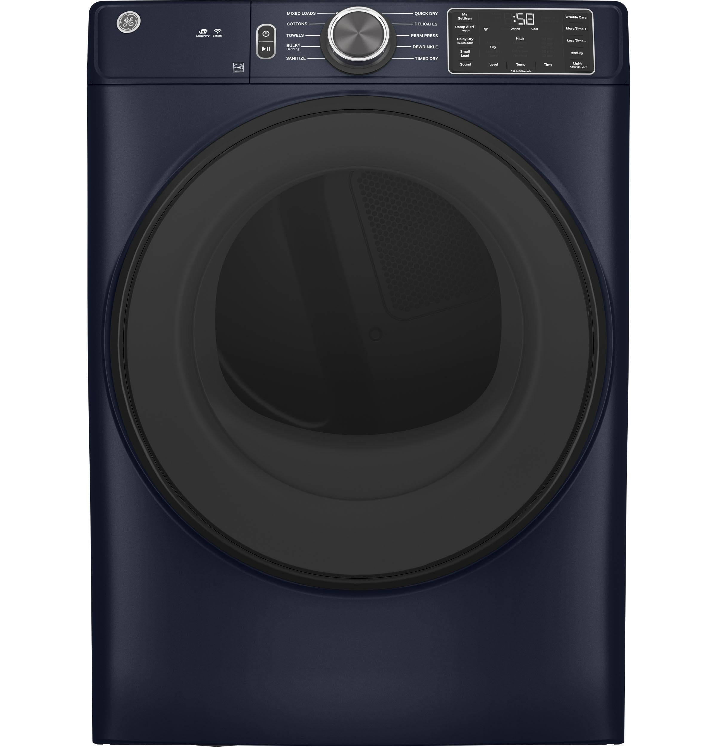 Ge Appliances GFD55GSPRRS Ge® 7.8 Cu. Ft. Capacity Smart Front Load Gas Dryer With Sanitize Cycle