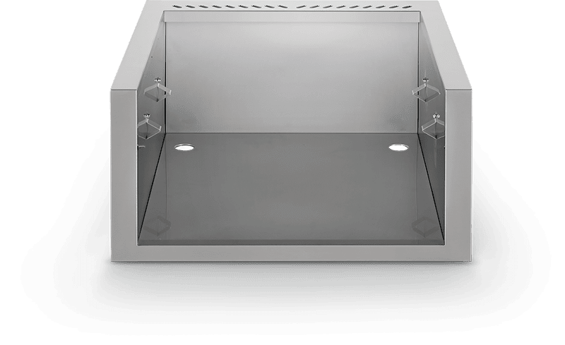 Napoleon Bbq BI2423ZCL Zero Clearance Liner For Bib18Pb, Bib18Ir & Bib18Rt For Built-In 500 And 700 Series Dual Burners , Stainless Steel
