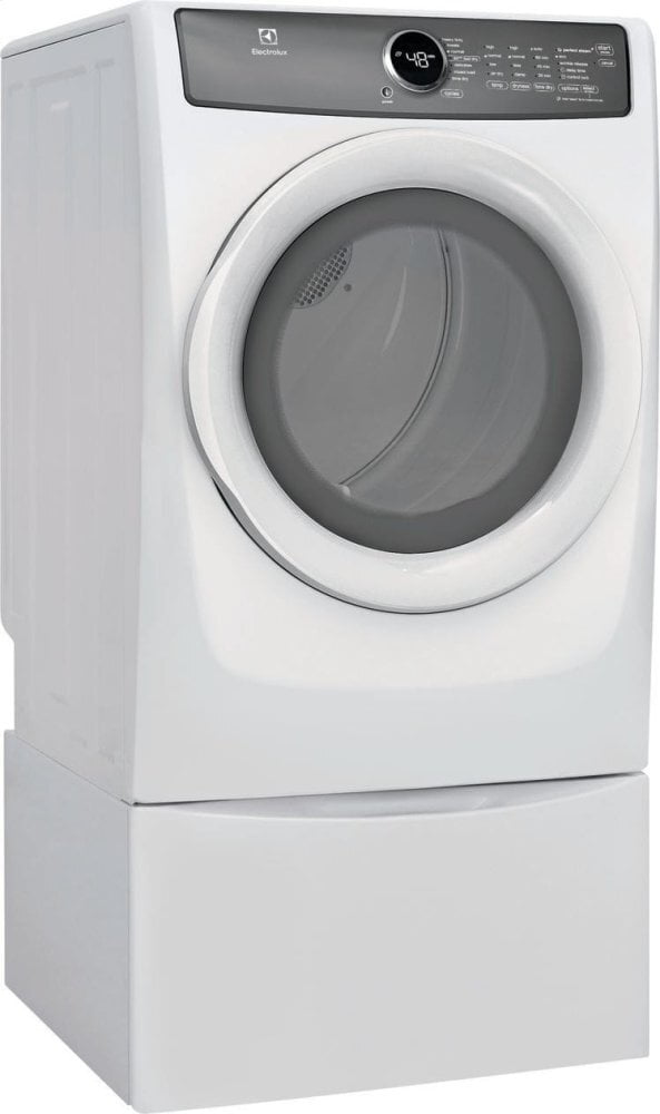Electrolux EFMG427UIW Front Load Perfect Steam™ Gas Dryer With 7 Cycles - 8.0 Cu. Ft.