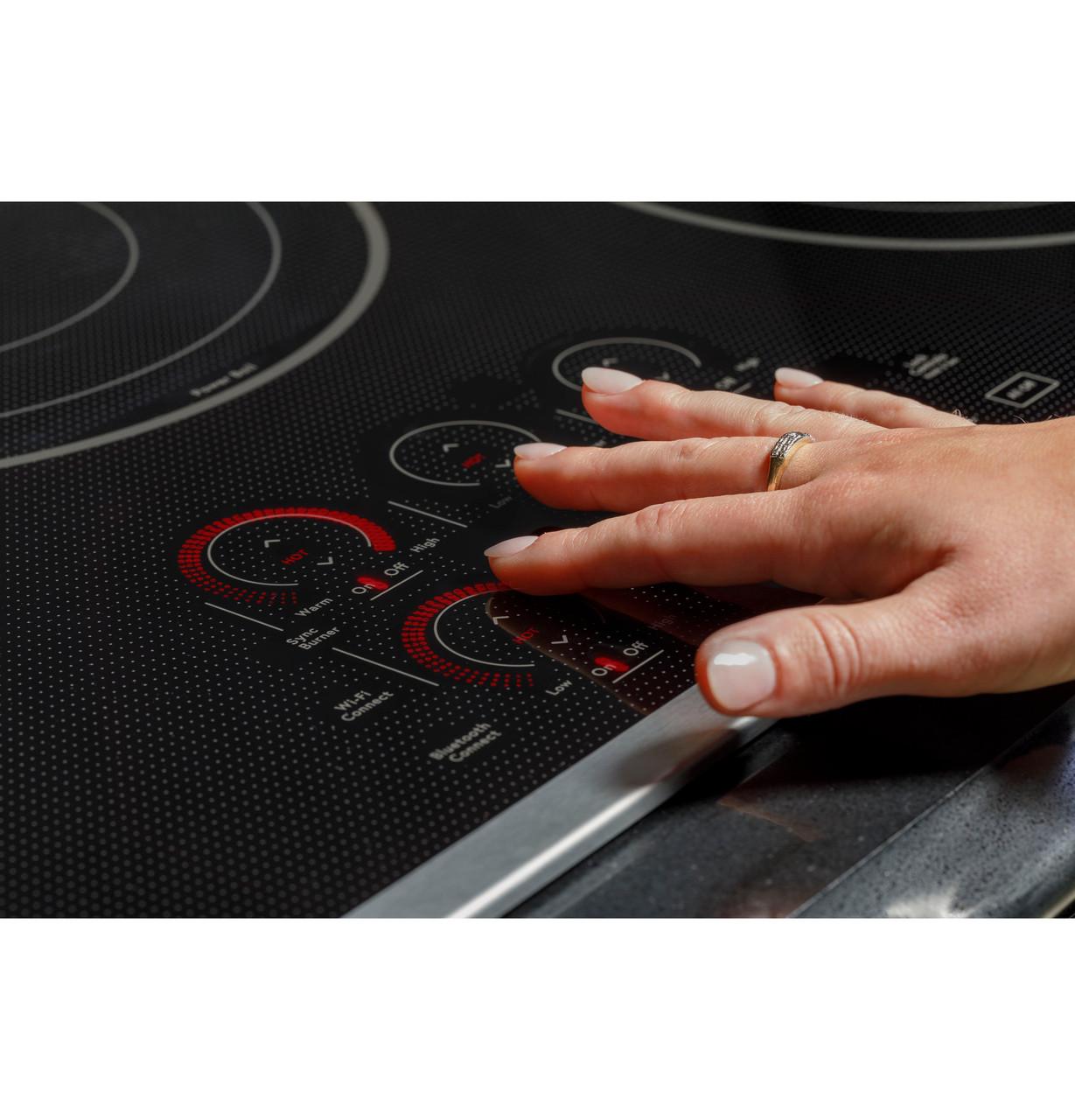Cafe CEP90361TBB Café™ 36" Touch-Control Electric Cooktop