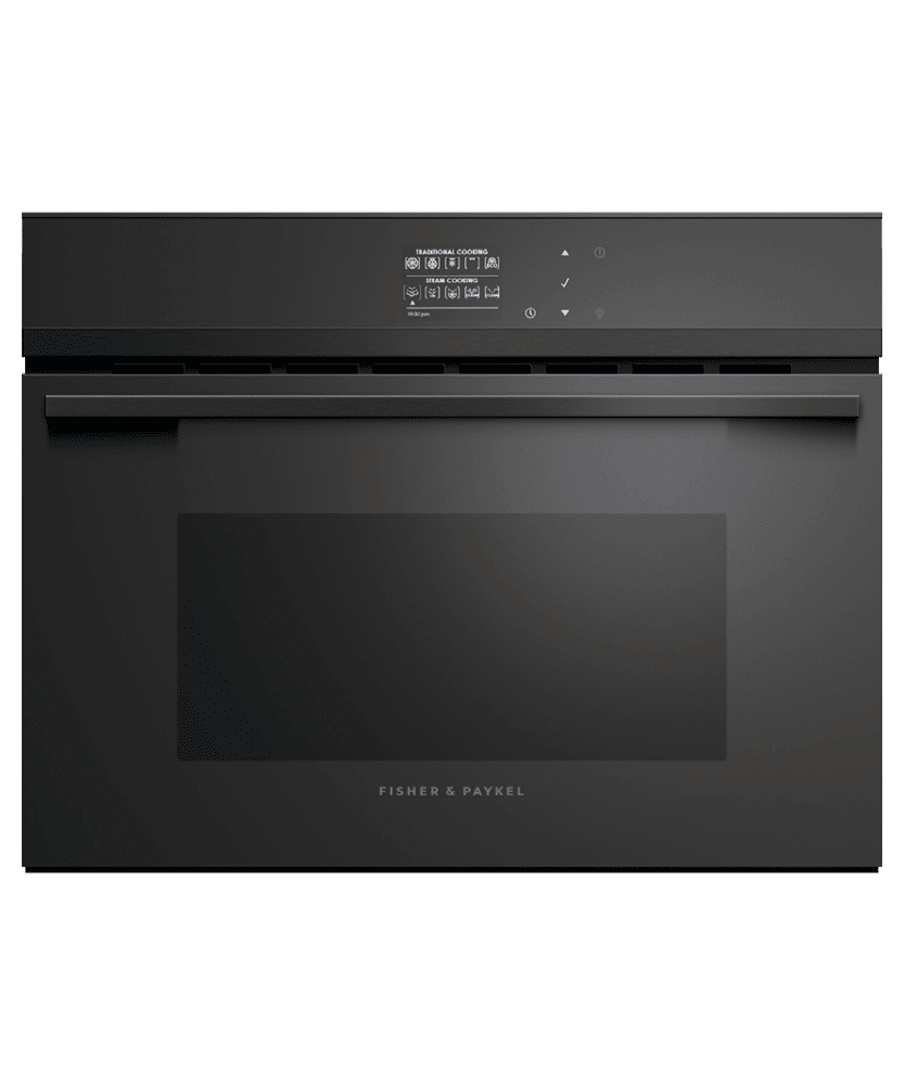 Fisher & Paykel OS24NDBB1 Combination Steam Oven, 24", 9 Function