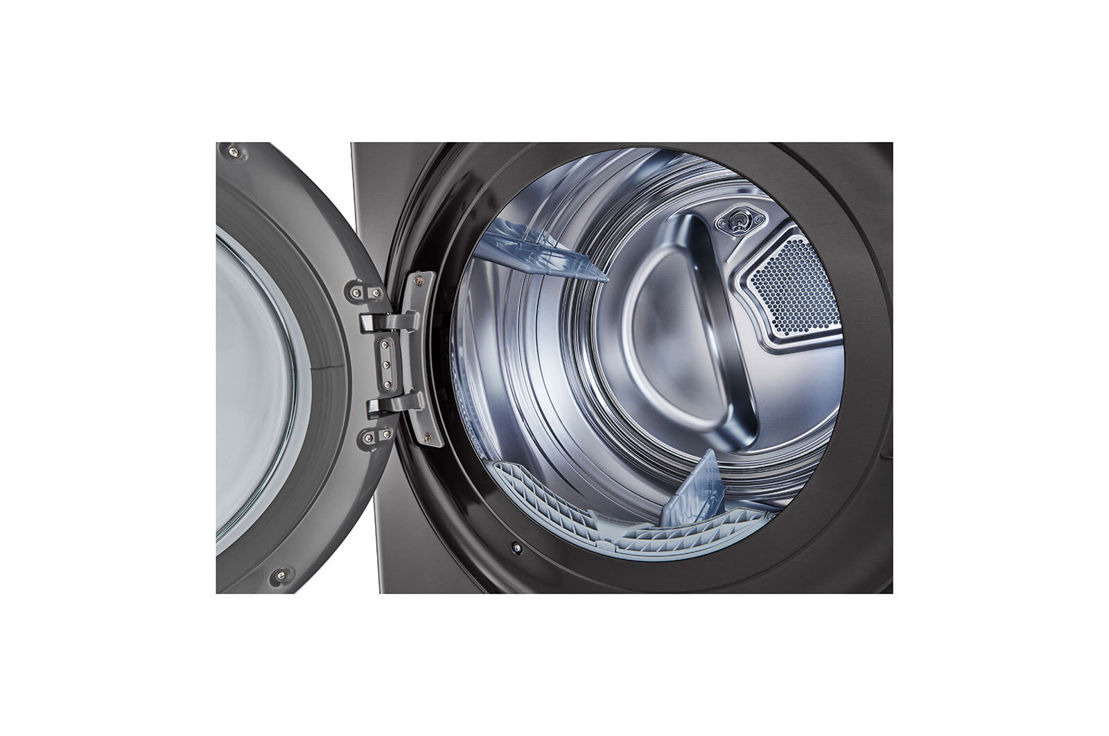 Lg WKEX200HBA Single Unit Front Load Lg Washtower™ With Center Control™ 4.5 Cu. Ft. Washer And 7.4 Cu. Ft. Electric Dryer