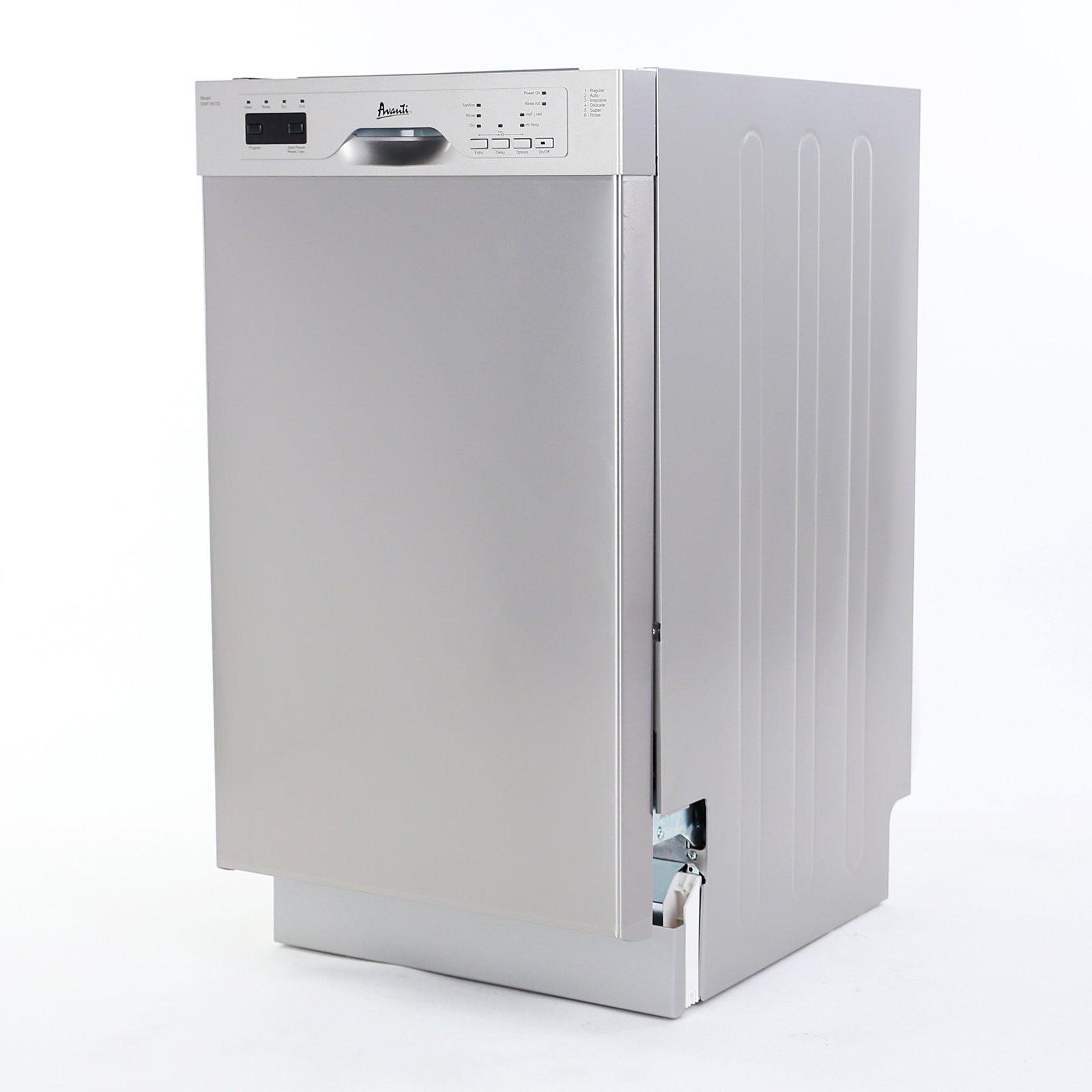 Avanti DWF18V3S 18" Built In Dishwasher