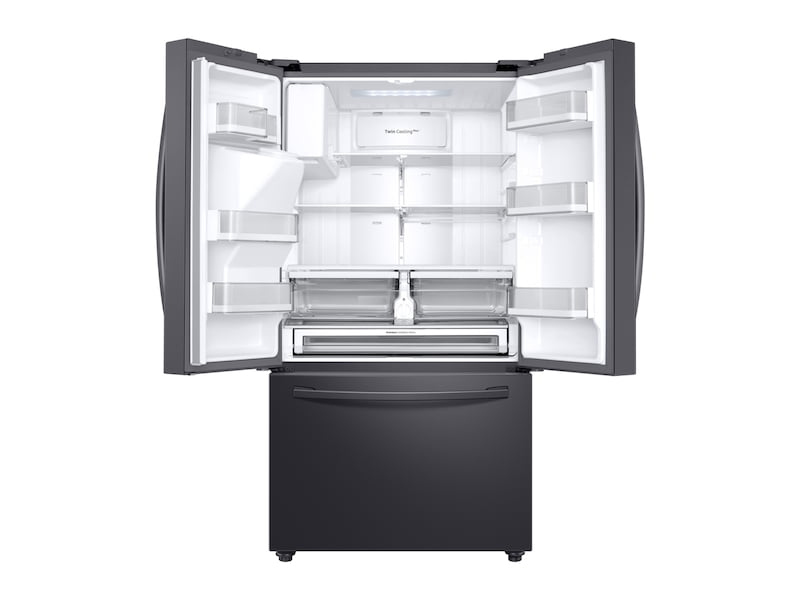 Samsung RF28R6201SG 28 Cu. Ft. 3-Door French Door, Full Depth Refrigerator With Coolselect Pantry™ In Black Stainless Steel