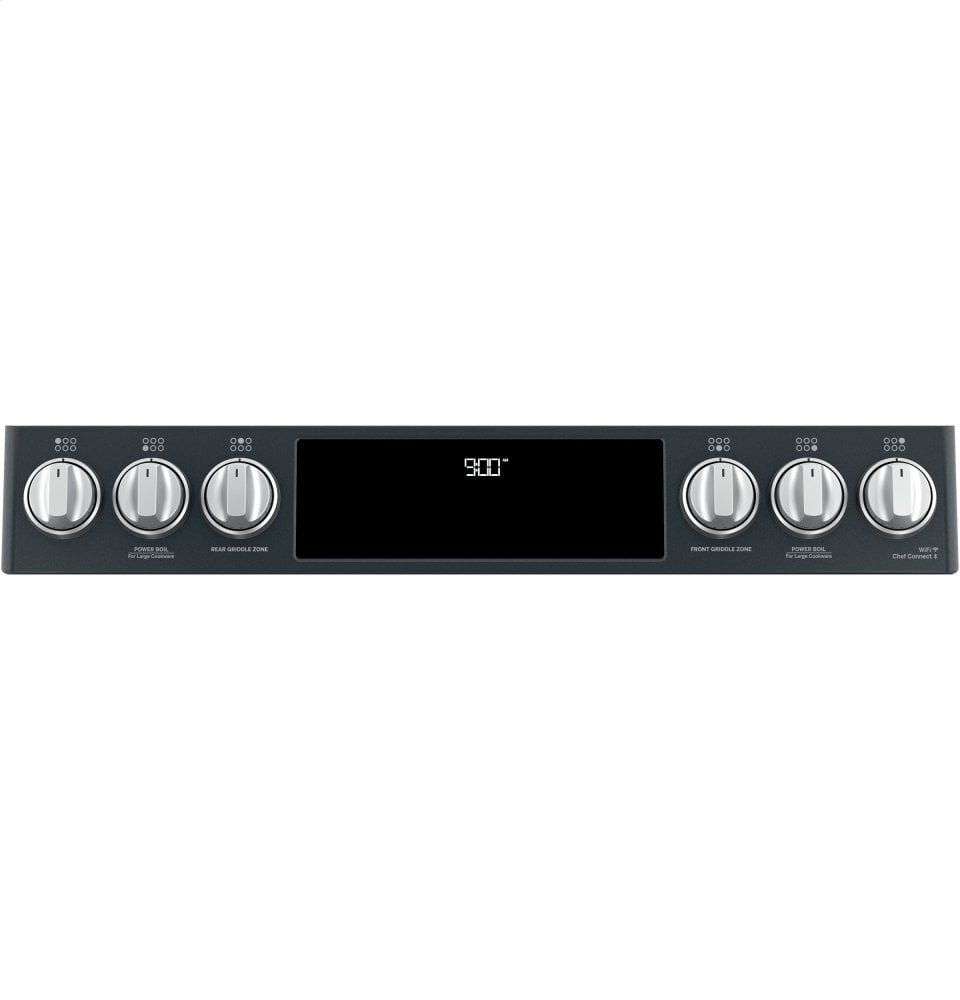 Cafe C2S900P3MD1 Café 30" Slide-In Front Control Dual-Fuel Convection Range With Warming Drawer