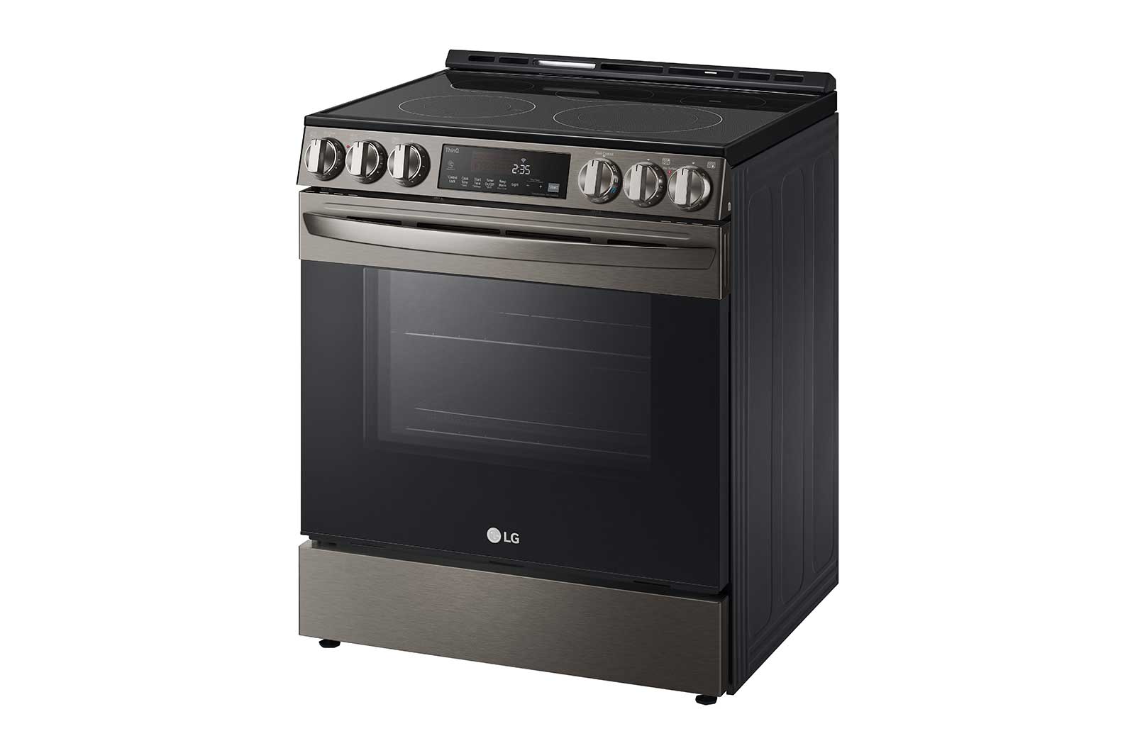 Lg LSEL6333D 6.3 Cu Ft. Smart Wi-Fi Enabled Fan Convection Electric Slide-In Range With Air Fry & Easyclean®