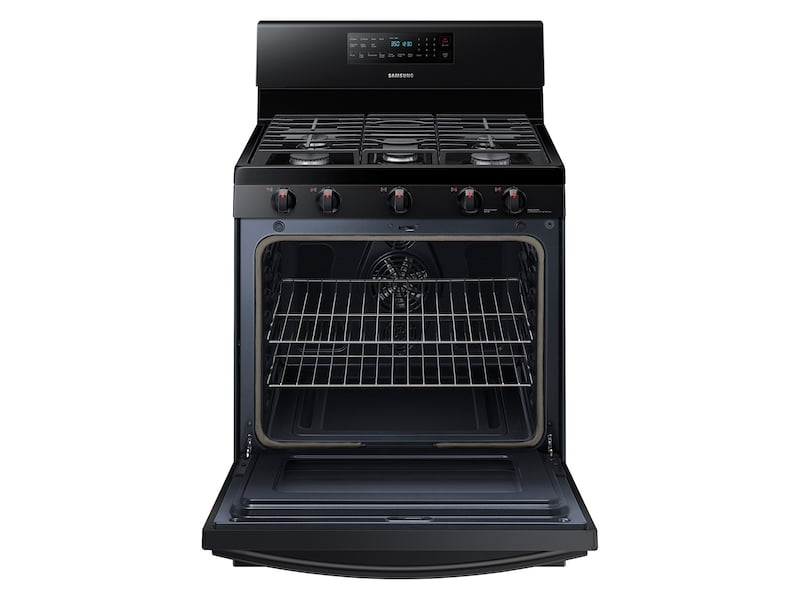 Samsung NX58T5601SB 5.8 Cu. Ft. Freestanding Gas Range With Convection In Black