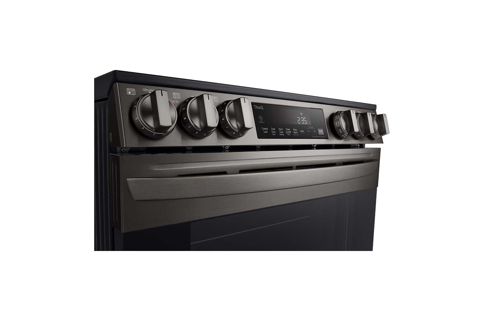 Lg LSEL6333D 6.3 Cu Ft. Smart Wi-Fi Enabled Fan Convection Electric Slide-In Range With Air Fry & Easyclean®