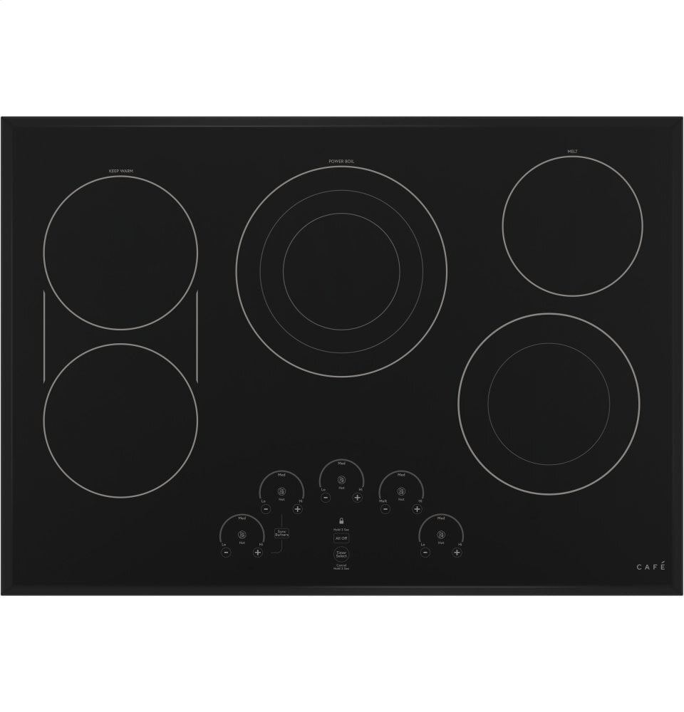 Cafe CEP90301NBB Café 30" Touch-Control Electric Cooktop