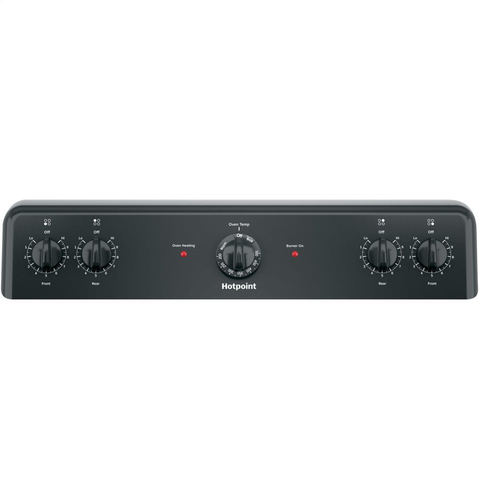Hotpoint RBS160DMBB Hotpoint® 30" Free-Standing Electric Range