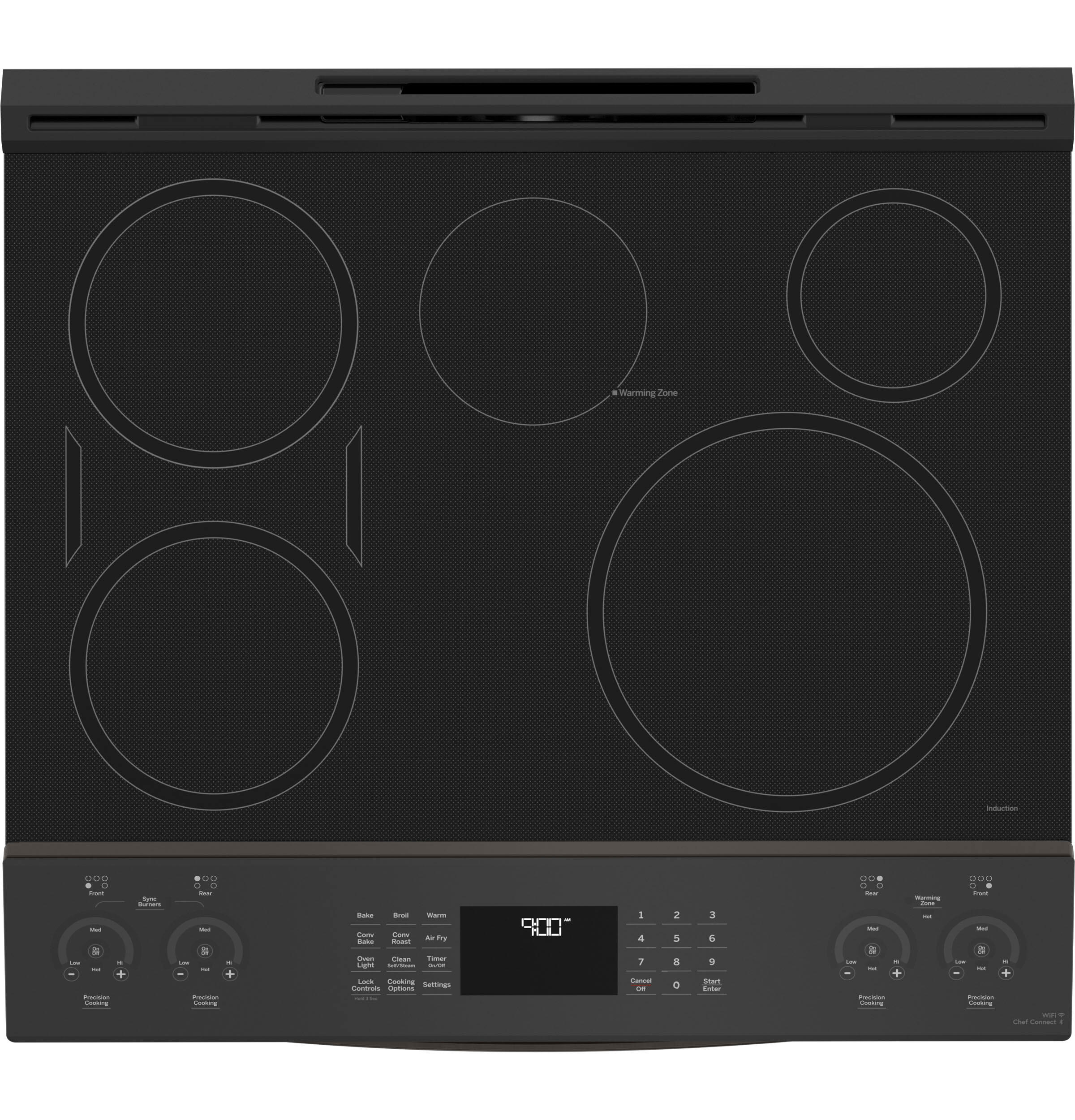 Ge Appliances PHS930BPTS Ge Profile™ 30" Smart Slide-In Front-Control Induction And Convection Range With No Preheat Air Fry