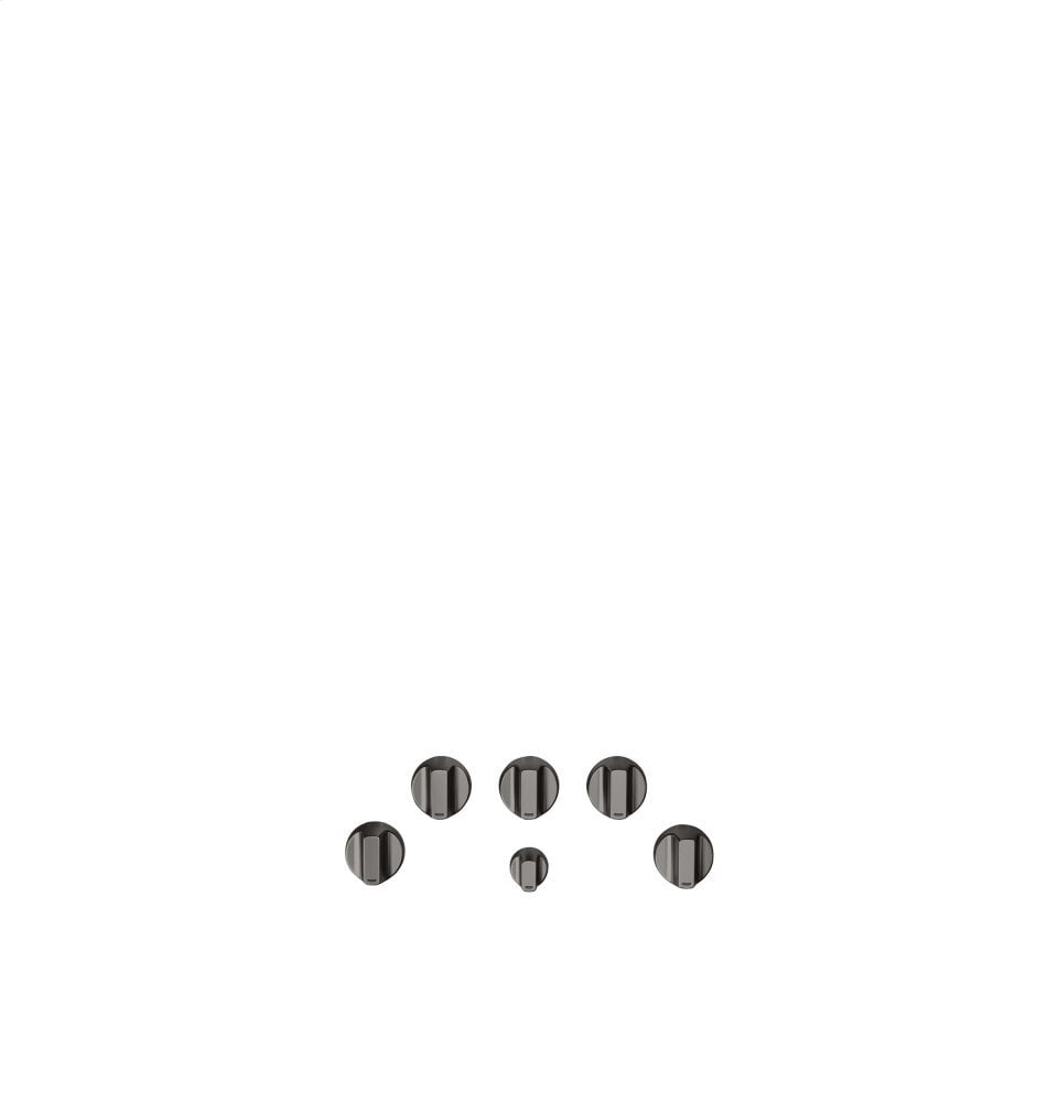 Cafe CXCG1K0PMBT Café 5 Gas Cooktop Knobs - Brushed Black