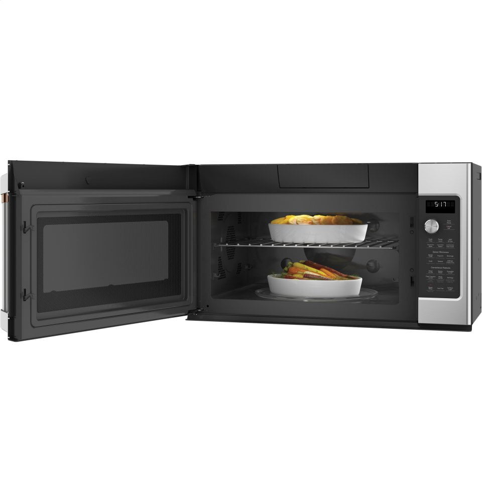 Cafe CVM517P2MS1 Café 1.7 Cu. Ft. Convection Over-The-Range Microwave Oven