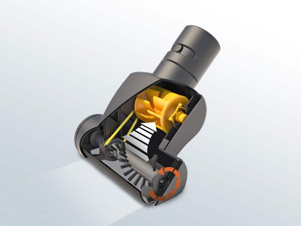 Miele STB101 Stb 101 - Handy Turbobrush - Turbo Mini For Easy Removal Of Hair And Lint From Upholstery And Carpets.