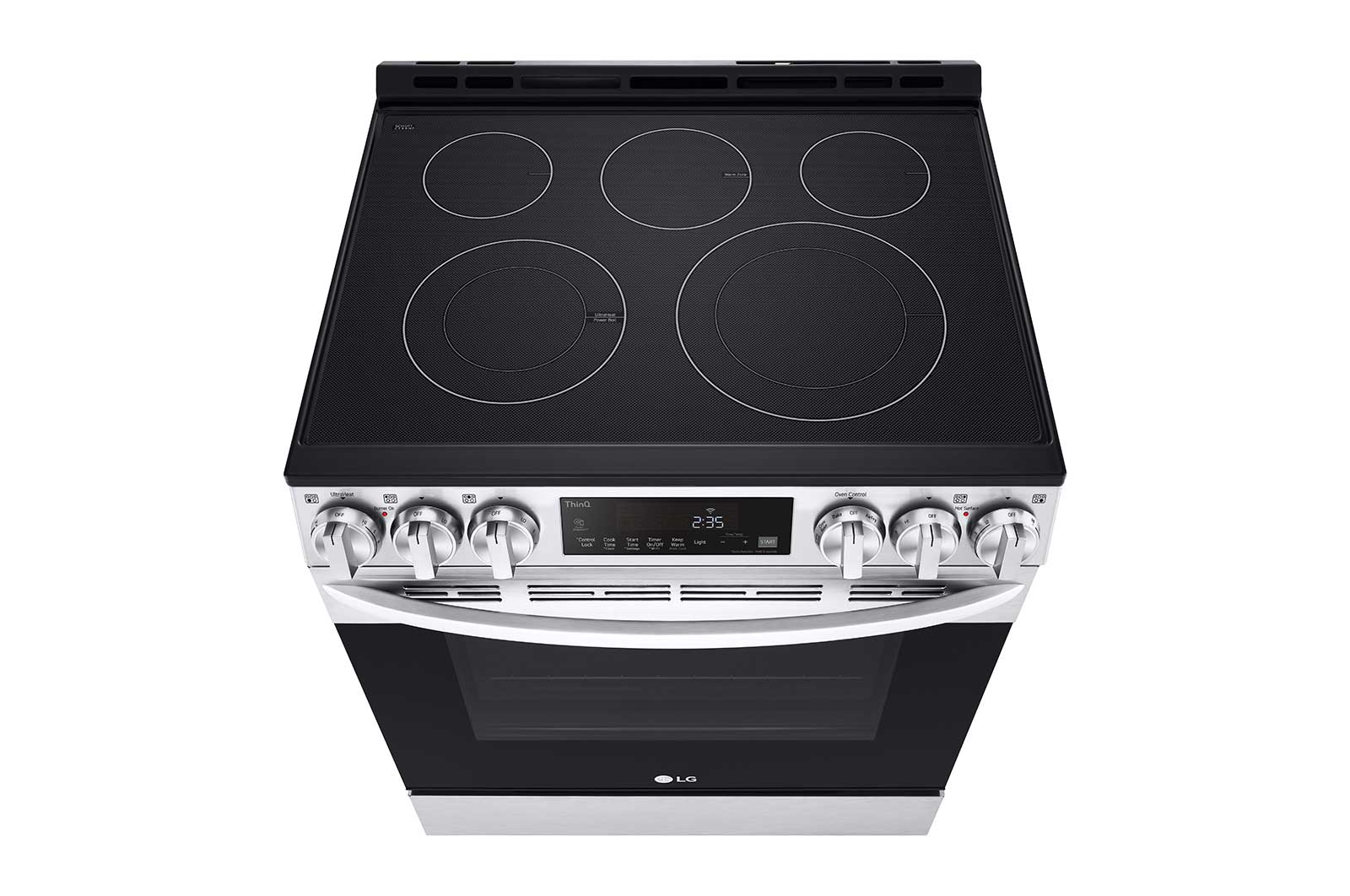 Lg LSEL6333F 6.3 Cu Ft. Smart Wi-Fi Enabled Fan Convection Electric Slide-In Range With Air Fry & Easyclean®