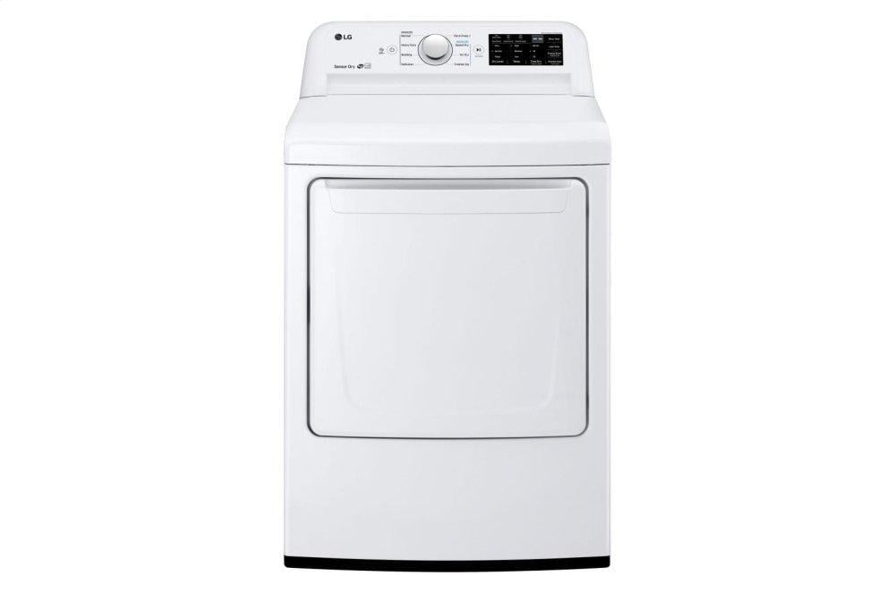 Lg DLG7101W 7.3 Cu. Ft. Gas Dryer With Sensor Dry Technology