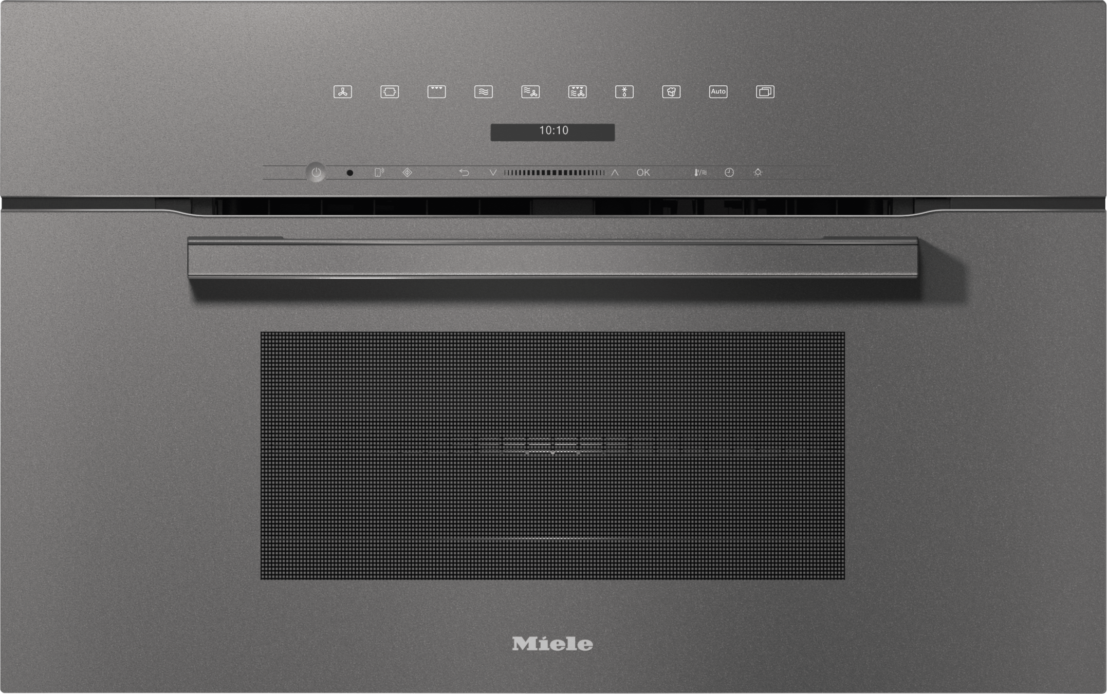 Miele H7270BM GREY   30" Compact Speed Oven In A Perfectly Combinable Design With Automatic Programs And Combi Modes.