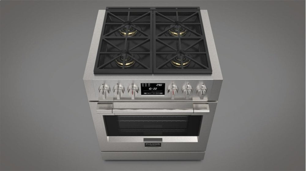 Fulgor Milano F6PDF304S1 30" Dual Fuel Pro Range