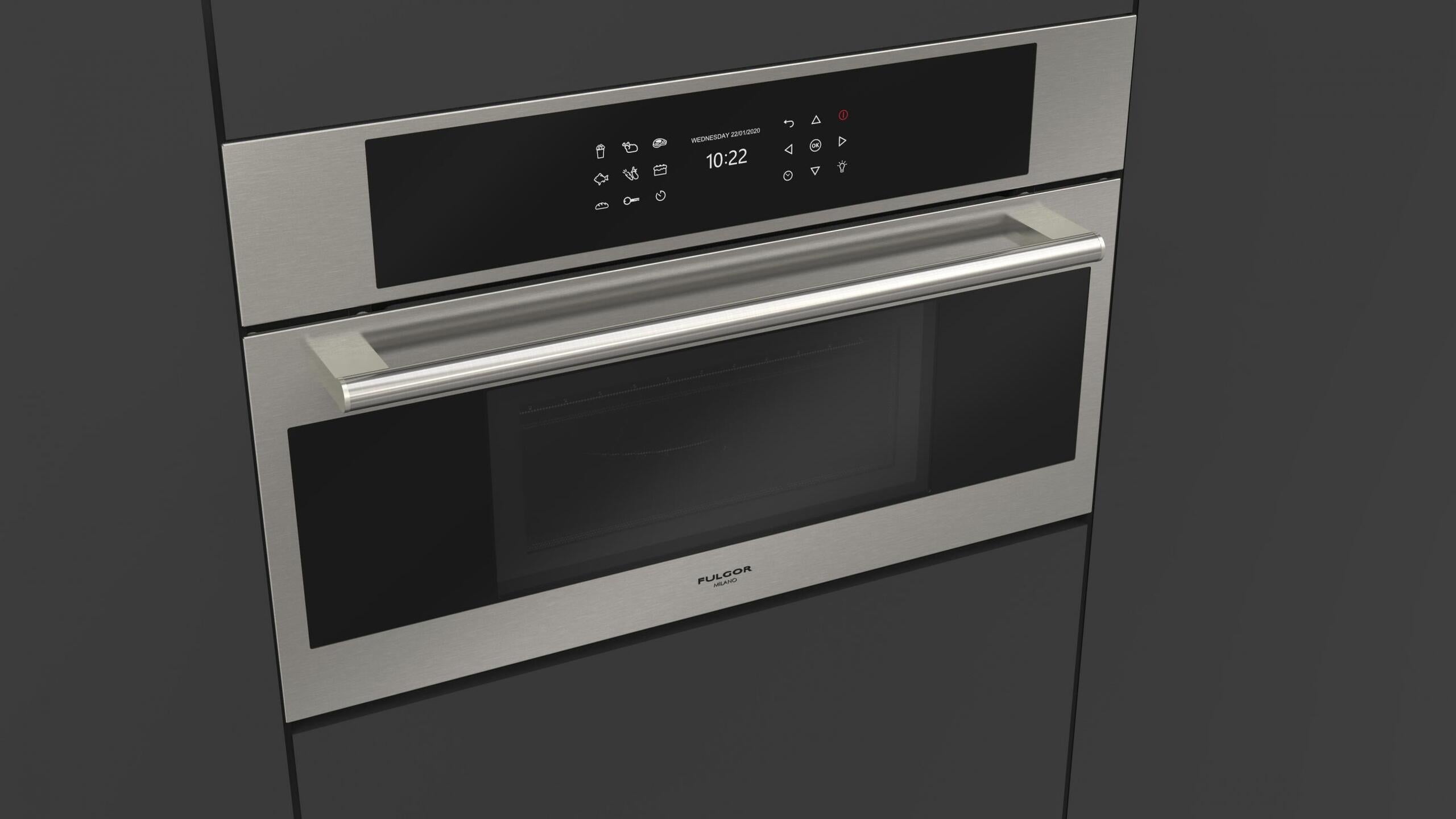 Fulgor Milano F7DSPD30S1 30" Combi Speed Oven - Stainless Steel