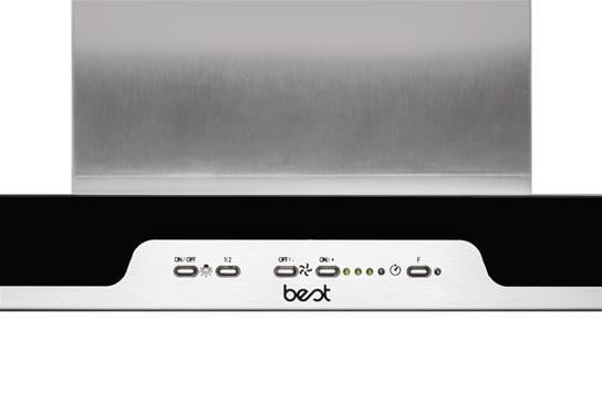 Best Range Hoods WC34IQ90SB Wc34 - 35-7/16" Stainless Steel Chimney Range Hood With Iq6 Blower System, 800 Max Cfm