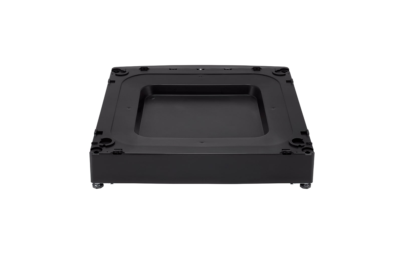 Lg WDPS1B Ada Compliant Laundry Pedestal Riser - Black Steel