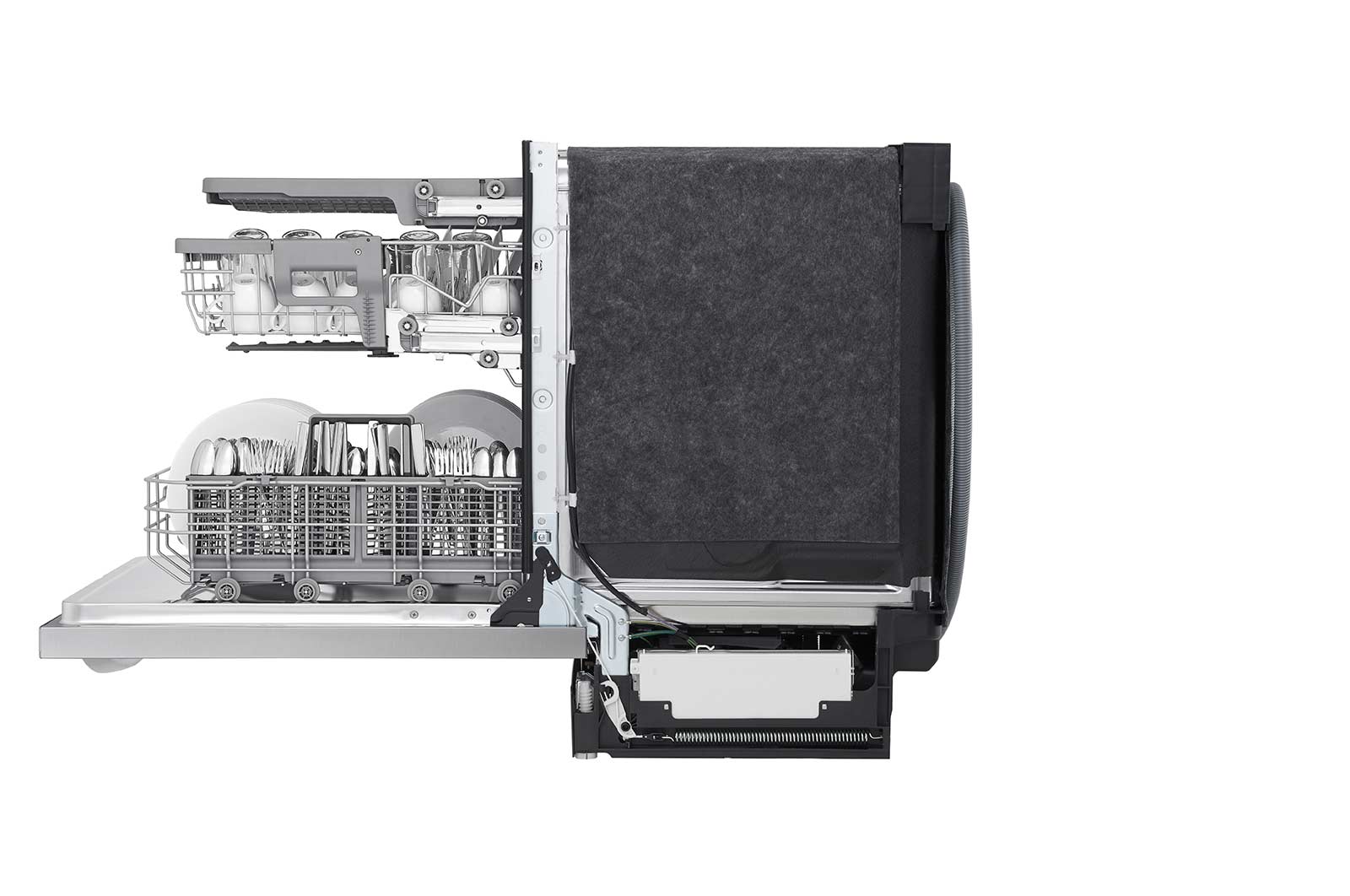 Lg LDTS5552S Top Control Smart Dishwasher With Quadwash™