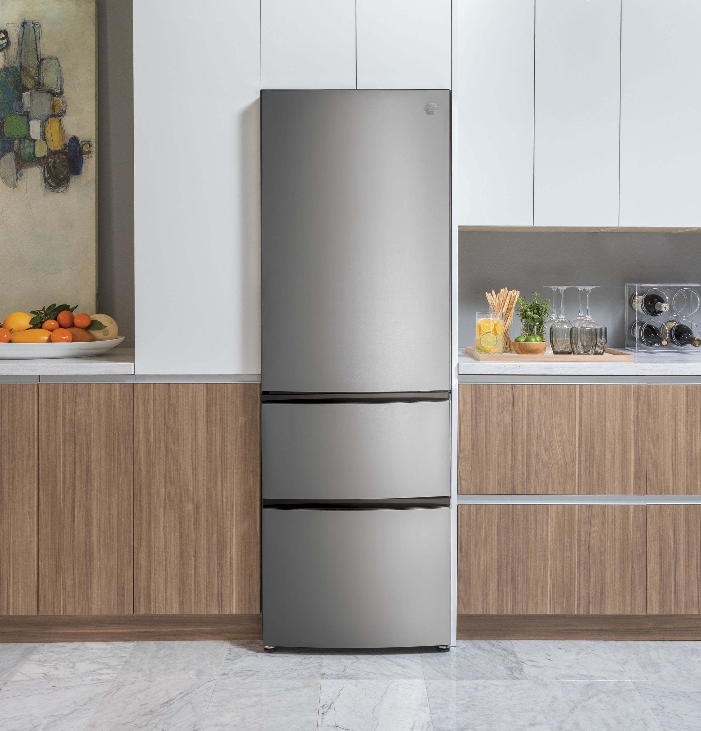 Ge Appliances GLE12HSPSS Ge® 11.9 Cu. Ft. Bottom-Freezer Refrigerator