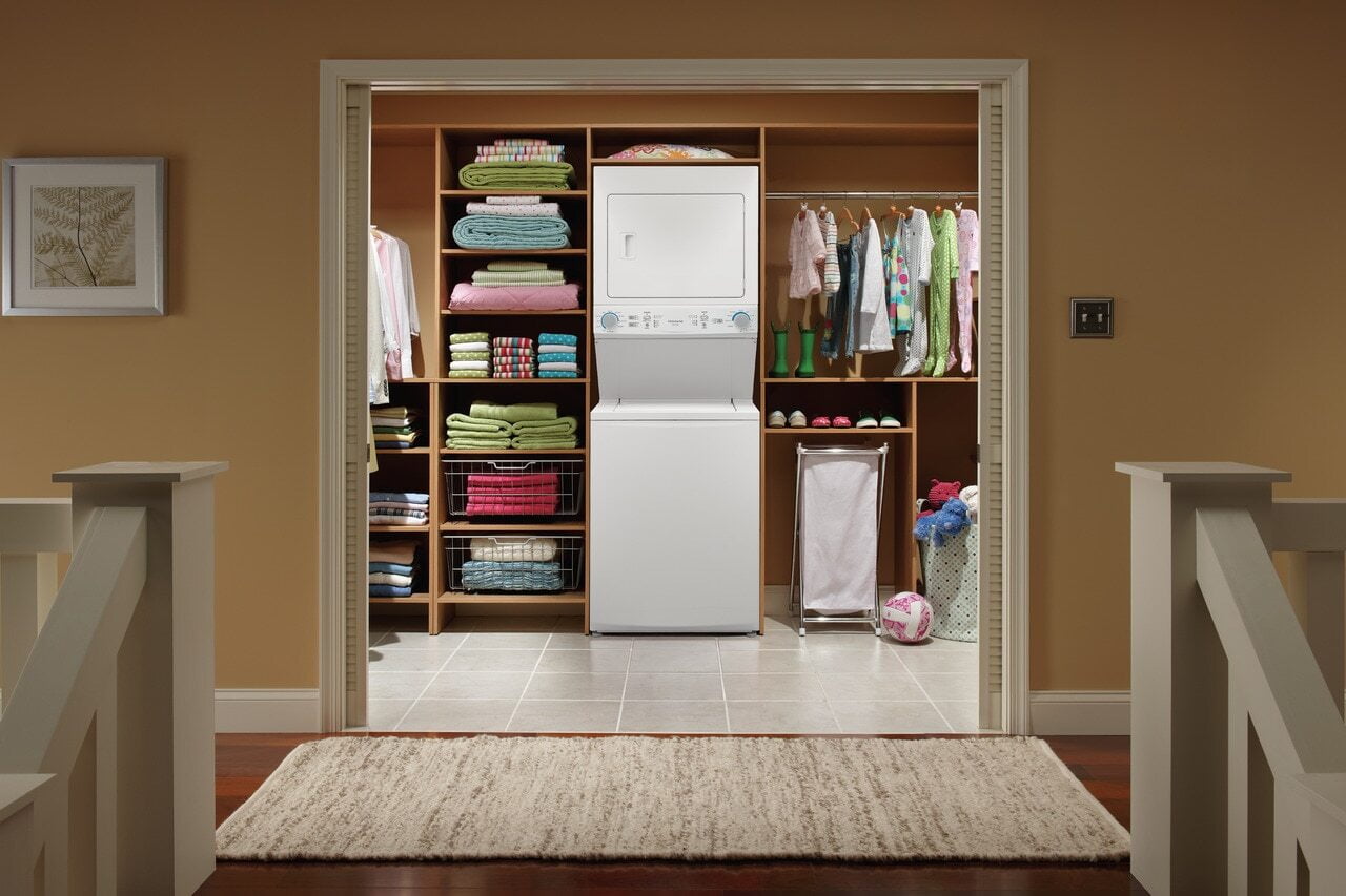 Frigidaire FLCE7522AW Frigidaire Electric Washer/Dryer Laundry Center - 3.9 Cu. Ft Washer And 5.5 Cu. Ft. Dryer