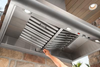 Best Range Hoods WPD38I60SB 36" Ss Pro-Style Range Hood With Extra Large Capture Designed For Outdoor Cooking In Covered Lanais, 1300 To 1650 Max Cfm