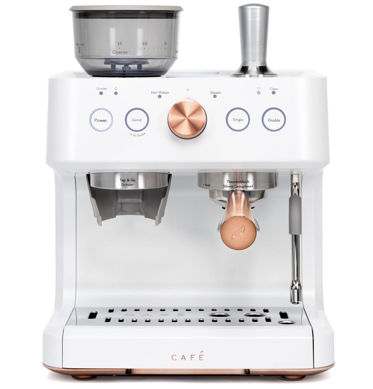 Cafe C7CESAS4RW3 Café™ Bellissimo Semi Automatic Espresso Machine + Frother