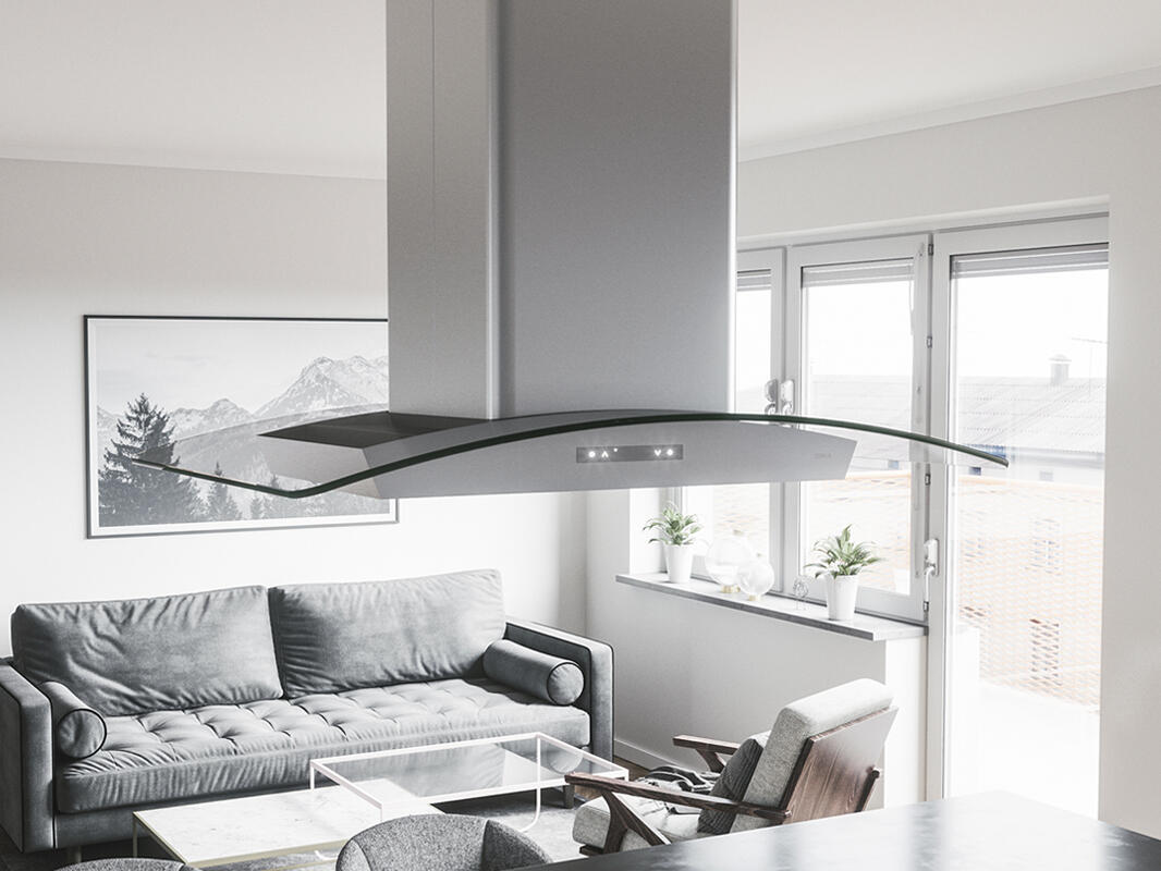 Zephyr ZMLM90CG 36" Milano Island