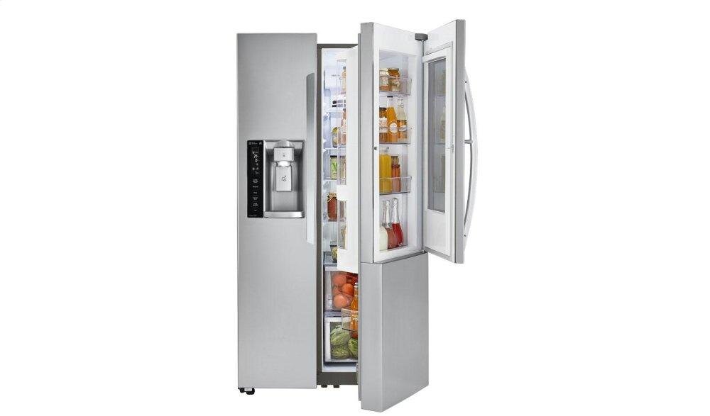 Lg LSXC22396S 22 Cu.Ft. Smart Wi-Fi Enabled Instaview™ Door-In-Door® Counter-Depth Refrigerator