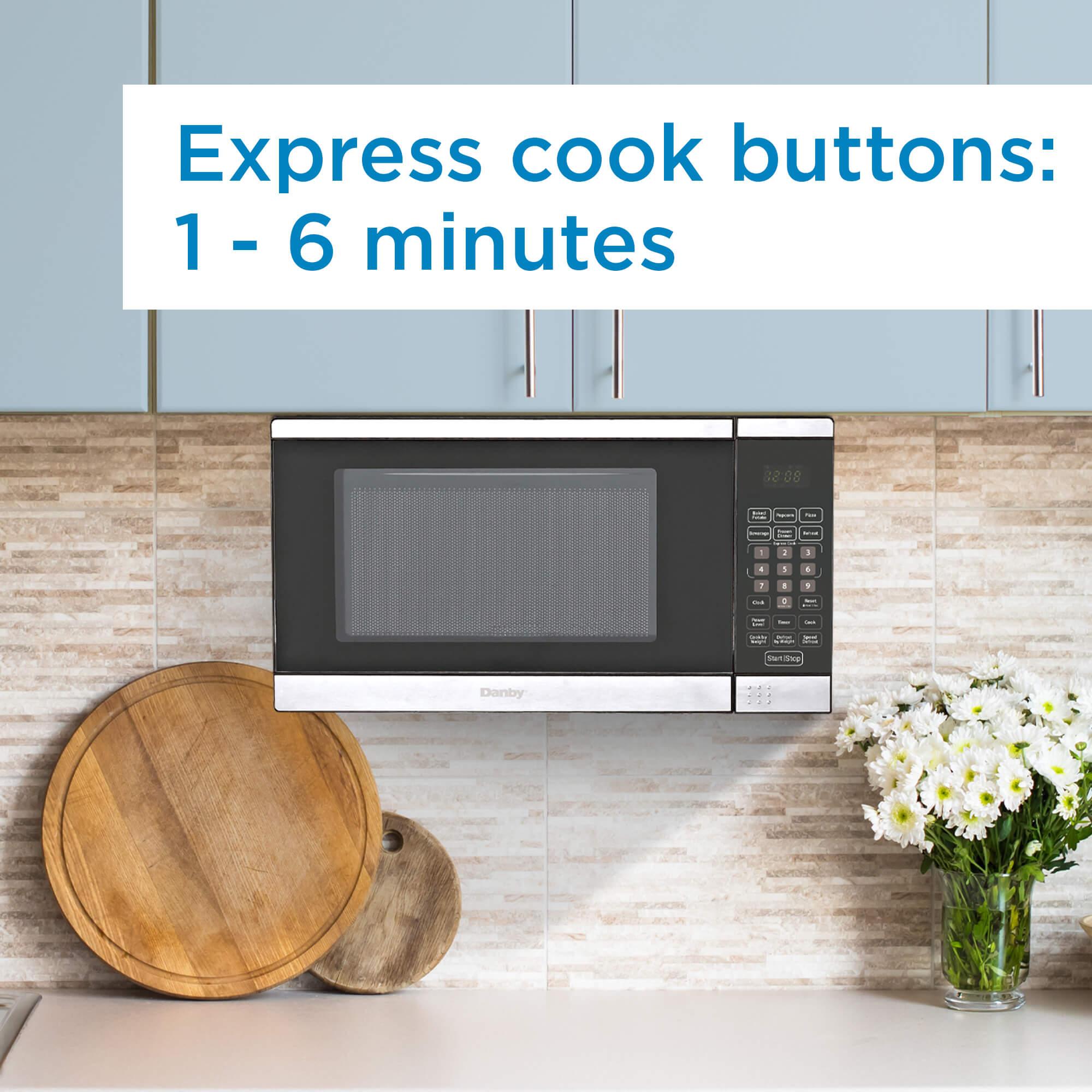 Danby DDMW007501G1 Danby 0.7 Cu. Ft. Space Saving Under The Cupboard Microwave